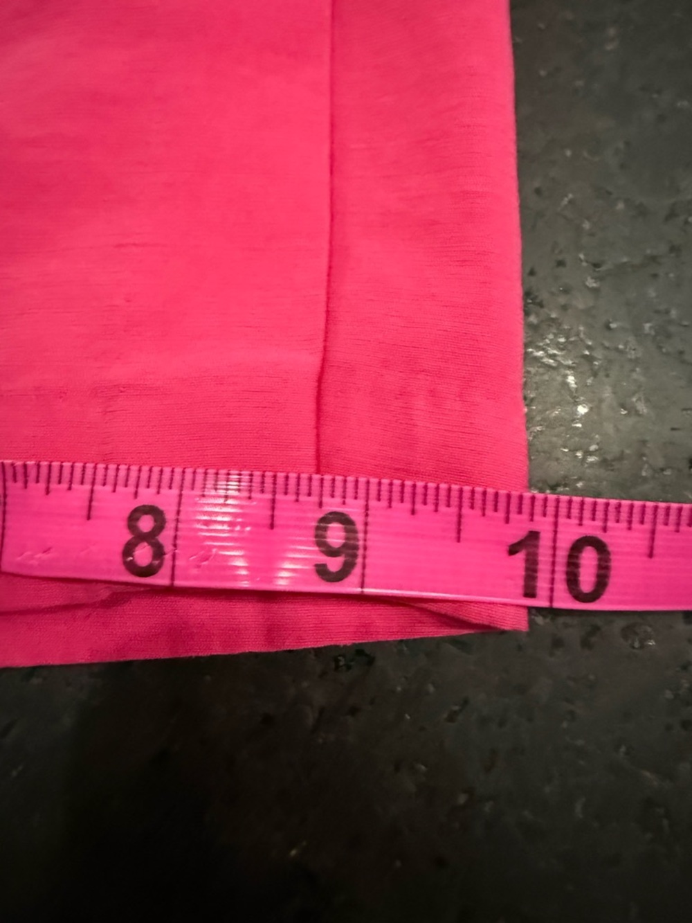 UEC H&M FUSCIA HOT PINK SLIT HEM FLOWING DRESS PANTS TROUSERS SZ 6 - Picture 14 of 14
